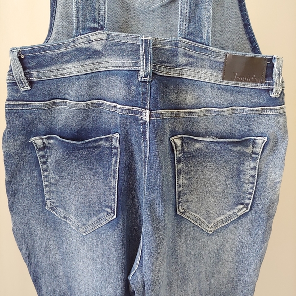 Jeaniologie Denim Overalls Skinny Fit Size 6 - Picture 11 of 16